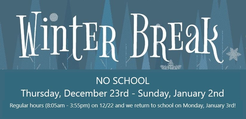 NO SCHOOL - Winter Break | Southside Elementary