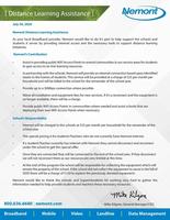 Distance Learning Assistance