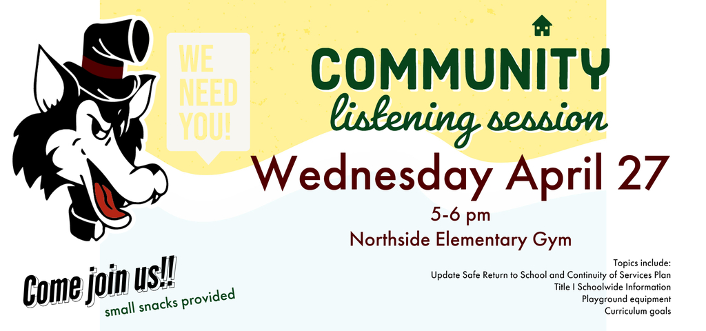 Community Listening Session Flyer