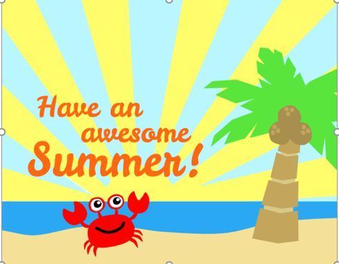 Have a fantastic summer!